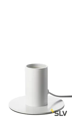 Zdjęcie produktu dla Lampa stołowa Fitu TL E27 w kolorze białym z włącznikiem