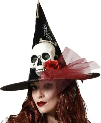 Produktbild von Atosa Halloween Totenkopf Hut    One Size