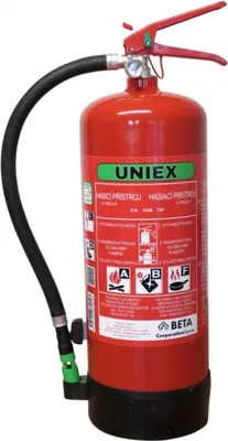 Obrázek produktu pro UNIEX Pěnový hasicí přístroj F9 BETA WLi - 9L hašení lithiových baterií