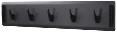 Garderobenhaken Hakenleiste JEFFERSON 5 Stahl Schwarz Spinder Design