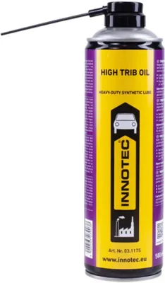 Produktbild von INNOTEC High-Trib Oil 500 ml Schmieröl – Heavy-Duty Synthetic Lube, PTFE-haltig, reduziert Reibung und Verschleiß, wasserabweisend, für Metall