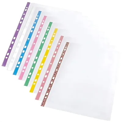 Produktbild von Prospekthülle A4 40my PP 20 Stück (gelb)