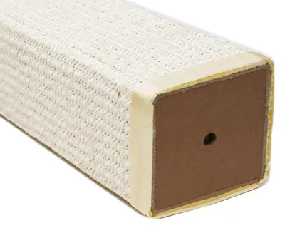 Obrázek produktu pro 15 cm sisalový sloupek pro škrabadlo - náhradní čtvercový sloupek M8 - sisalový sloupek pro škrabadlo