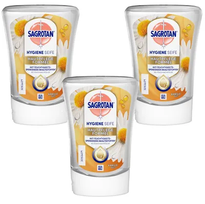 Image de Sagrotan Savon pour les mains No Touch Recharge Fleur de Lotus 250ml 3 pcs