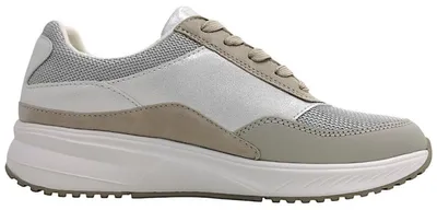 Imagen del producto de Zapatos de mujer Waldläufer H-Mara, tipo botín con cordones, color gris, para ocasiones especiales