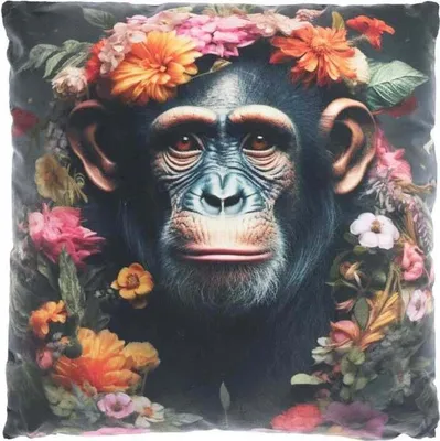 Produktbild von Unique Living - Dekokissen Winter Tropical Dessin 2 45x45