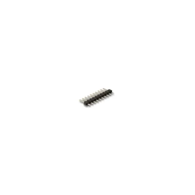 Produktbild von DeLOCK Stiftleiste 10 Pin, Rastermaß 2,54 mm, 1-reihig, gerade, 5 Stück, Stiftleiste, Schwarz, Metallisch, Metall, Kunststoff, 230 °C, Gerade, 500 V