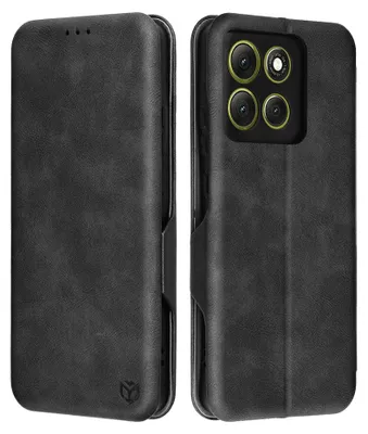 Produktbild von Techsuit - Safe Wallet Plus Klapphülle mit Kartenfach für Motorola Moto G86 – schwarz