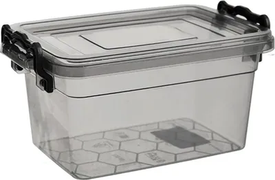 Produktbild von Orion Aufbewahrungsbehälter Aufbewahrungsbox Mehrzweckbox mit Deckel Clips für Lebensmittel Spielzeug 750 ml