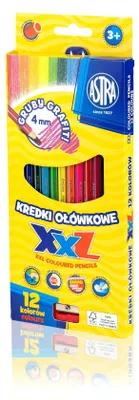 Produktbild von Dicke Graphitstifte in 12 Farben