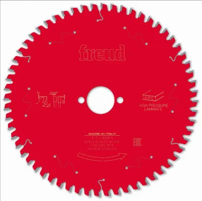 Image de Lame pour scie circulaire portative FREUD - Ø210 2,8/1,8 AL30 Z60 TP 0° - F03FS09869 -FR15H001H