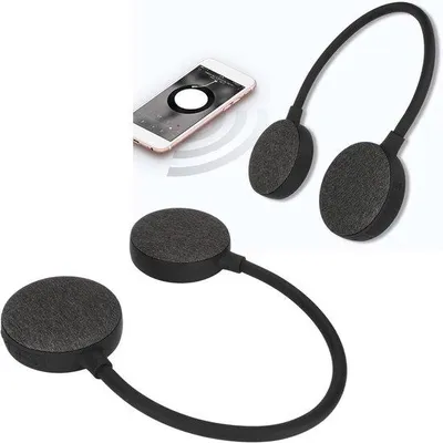 Zdjęcie produktu dla Lekki, przenośny głośnik Bluetooth z mikrofonem, głośnik Bluetooth z funkcją zestawu głośnomówiącego do użytku domowego (czarny)