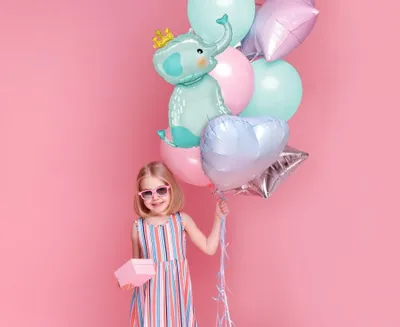 Immagine prodotto di Palloncino in foil Elefante con , 55x70 cm