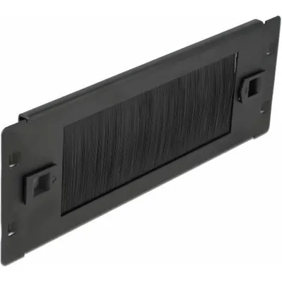 Produktbild von DELOCK 10" Kabelmanagement Bürstenleiste 2 HE schwarz