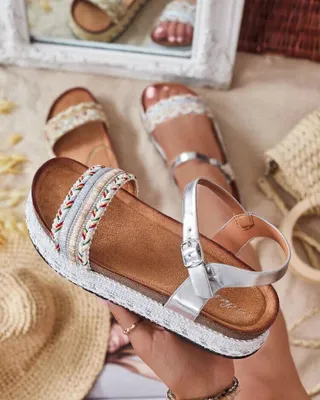 Produktbild von Royalfashion Damen bestickte Mussir-Sandalen, Größe 38
