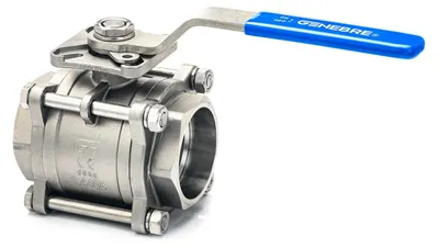 POLBERIS Kugelhahn 2'' stal aus Edelstahl 316 1000WOG