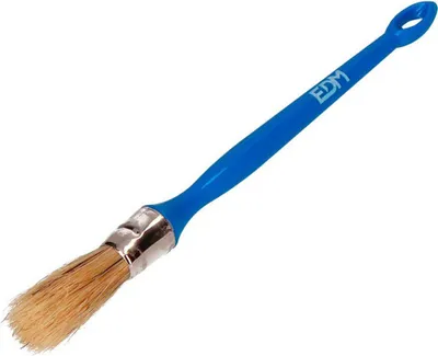 Image de Brosse Ronde N°6 Edm Polyvalence Peintures Et Vernis - Edm
