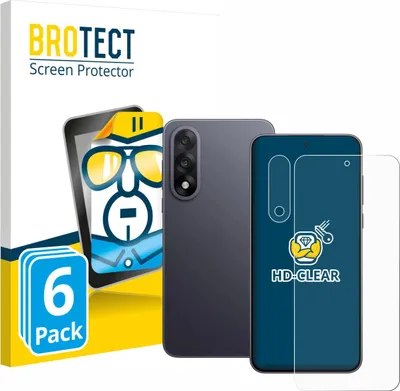 Produktbild von 6x Für OnePlus Nord 5 (Display+Kamera) Schutzfolie BROTECT Displayschutz Display Schutz Folie Klar Transparent