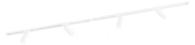 Produktbild von Ledvion Schienensystem lampen 2m 1-Phasen Weiss 4-flammig Warmweiss