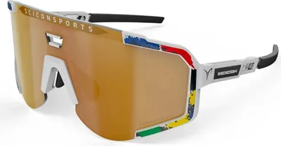 Image de Scicon World Champion Aeroscope Sonnenbrille Golden Multimirror/CAT3 + Clear Mirror/CAT0 Golden Multimirror/CAT3 + Clear Mirror/CAT0