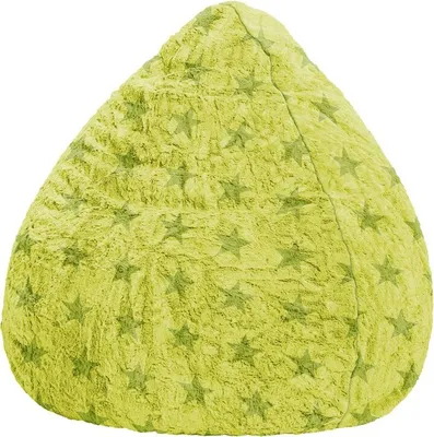 Produktbild von BeanBag Fluffy Stars XL 70 x 110 cm,  Gruen