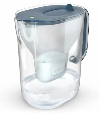 Zdjęcie produktu dla Dzbanek filtrujący BRITA Style ESSENTIAL XL w kolorze grafitowym + wkład filtrujący MX Pro Pure Performance