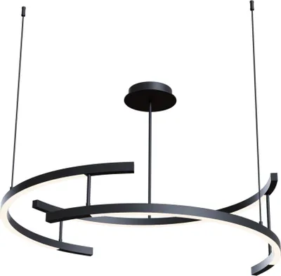Produktbild von Maytoni  Pendelleuchte Line LED incl. Schwarz aus Aluminum   52W für Küche, Schlafzimmer, Wohnzimmer, Esszimmer, Lobby