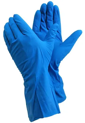 Produktbild von Chemikalienschutzhandschuh TEGERA 184A | 10 Paar blau, Cat.III, 2001X, Gr. 8