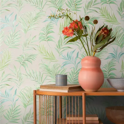 Produktbild von A.S. Creation Vliestapete 10.05 x 0.53 m Livingwalls Dschungel Tapete Grün 791084 Palmen CosmoLiving by Cosmopolitan