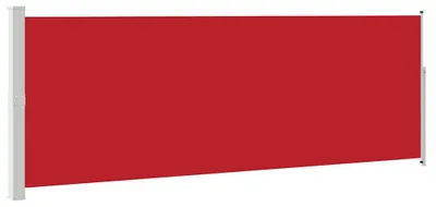 Zdjęcie produktu dla vidaXL Wysuwana markiza boczna 160x500 cm czerwona
