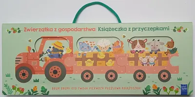 Immagine prodotto di Książeczka z puzzlami. Zwierzątka z gospodarstwa