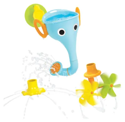 Produktbild von FunEleFun Blaues Elefanten-Badespielzeug, Yookidoo