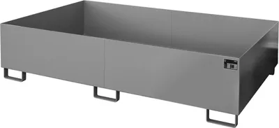 Produktbild von Bauer Regalwanne RW 2200-2, lackiert, Mausgrau