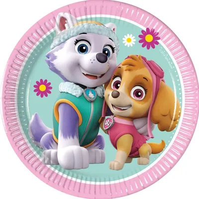 Produktbild von Papierteller „Paw Patrol“, 20 cm, 8 Stück