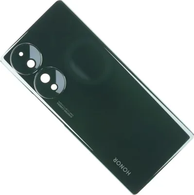 Produktbild von Gehäuse Rückseite für Honor 70 Backcover Akkudeckel hinten Kameraglas Abdeckung, Schwarz