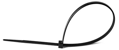 Zdjęcie produktu dla Opaski zaciskowe | 140 mm | 100 szt. | Czarne