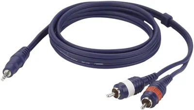 Produktbild von DAP-Audio FL30 – Stereo-Miniklinkenstecker auf 2 Cinch-Stecker L/R, 3 m