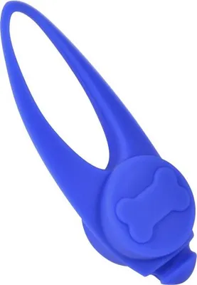 Obrázek produktu pro Peti-to-Go silikonový LED přívěšek na obojek Blue