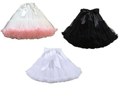 Produktbild von SSDH Tutu Damen Kostüm Ballet Tanz Multilayer Puffy Petticoat Tutu Rock Petticoa