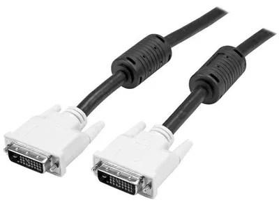 Imagen del producto de StarTech.com - Cable de monitor DVI-D de doble enlace, 3 metros - Conector a conector - 1 x conector DVI-D (doble enlace) para video digital - 1 x conector DVI-D (doble enlace) para video digital -