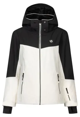 Image de Dare 2B - Veste de ski "Flurry III" pour femmes, modèle RG13617 (taille 38 européenne), couleur noir/gris