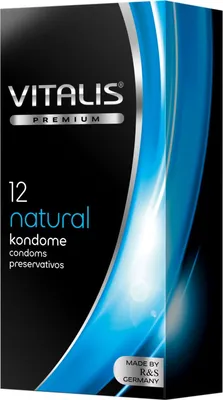 Imagen del producto de Vitalis Natural, paquete de 12 preservativos, 12 unidades
