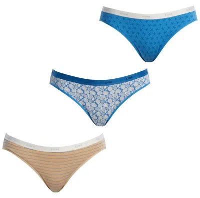 Produktbild von DIM 3er-Pack Slips aus Stretch-Baumwolle D4C17 für Damen