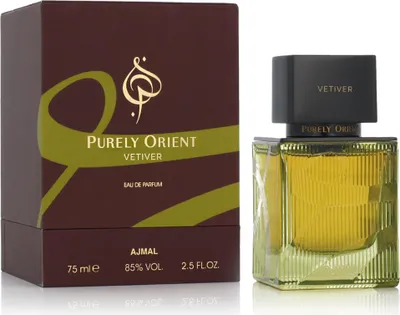 Zdjęcie produktu dla Ajmal Purely Orient Vetiver EDP 75 ml UNISEX