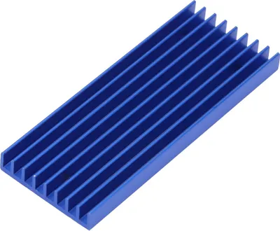Produktbild von Q28 * 6 * 71,5 Tri otvory Hliníkový chladiaci chladič chladiča pre obvodovú dosku Chip