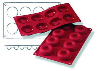 Immagine prodotto di Stampi per Savarin, diametro 65 mm, altezza: 21 mm