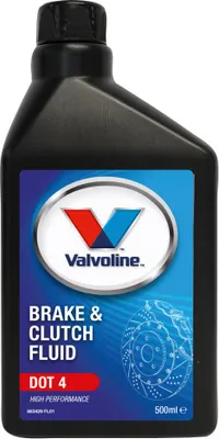 Produktbild von VALVOLINE 500 Milliliter Bremsflüssigkeit VAL BRAKE&CLUTCH FLUID DOT 4