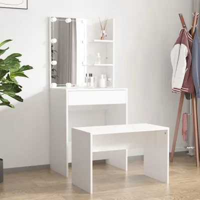 Zdjęcie produktu dla VidaXL 3114131, Biały, Drewno, 1 szt.