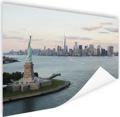 Produktbild von MuchoWow® Poster New York - Freiheitsstatue - Amerika 60x40 cm - Schlafzimmerdekoration