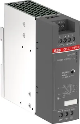 Zdjęcie produktu dla CP-C.1 24/5.0, 100 - 240 V, 5 A, Szary, RoHS, 40 mm, 136 mm